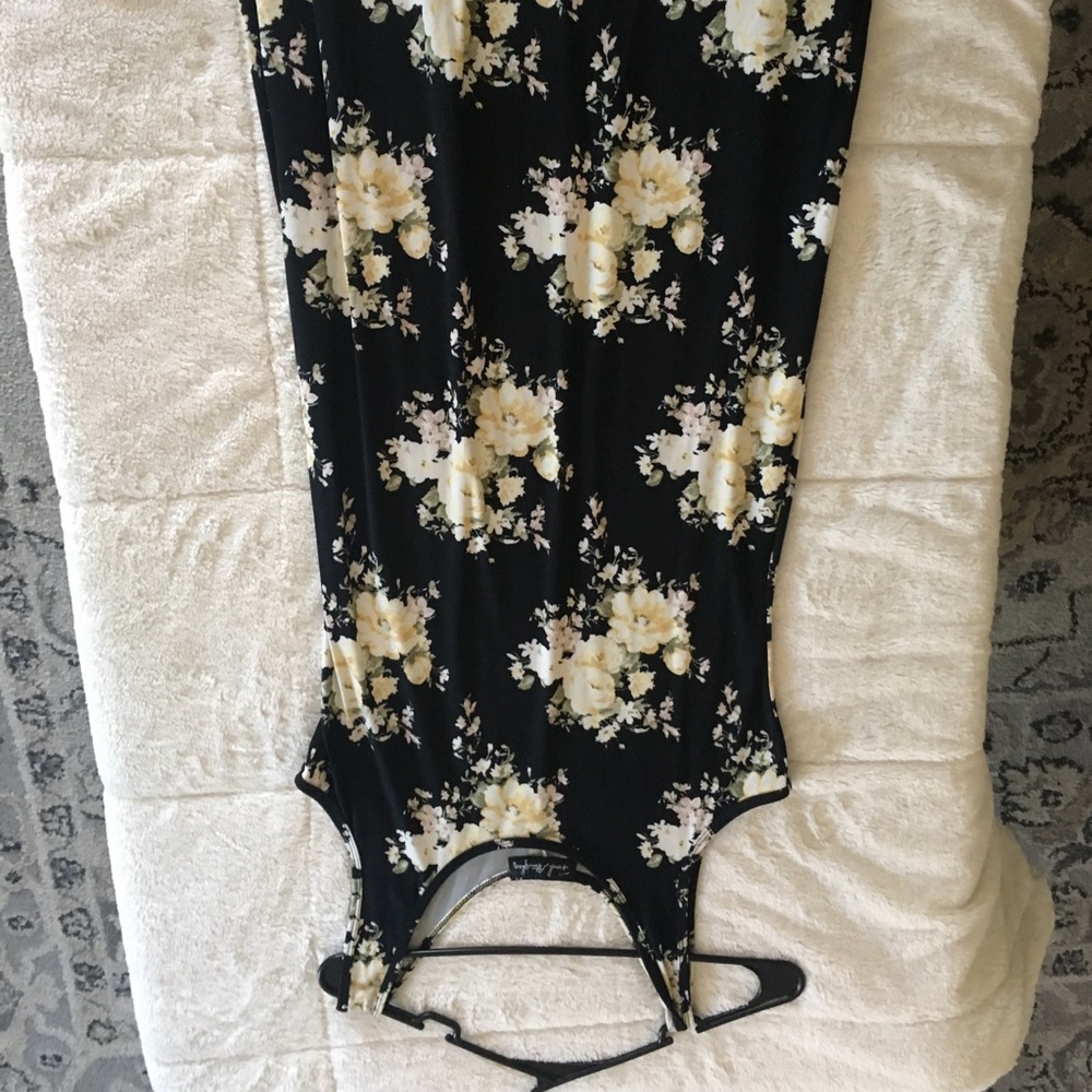 Flower maxi dress